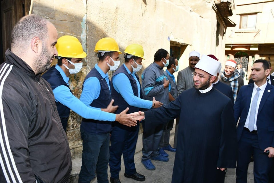 افتتاح مسجد سيدى على الخواص
